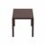 Ares Rectangle Outdoor Dining Table 55 inch Brown ISP186-BRW #3