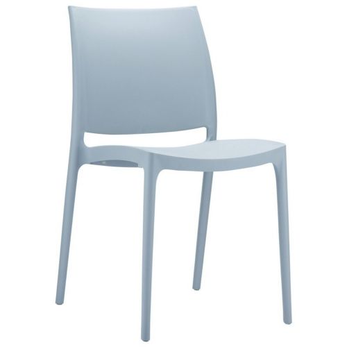Maya Dining Chair Silver ISP025-SIL