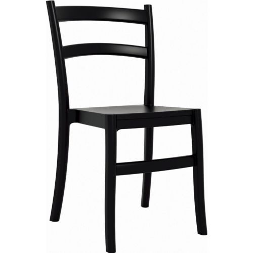 Tiffany Cafe Outdoor Dining Chair Black ISP018-BLA